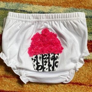 💖🧁Cupcake Design Diaper Cover🩷🧁